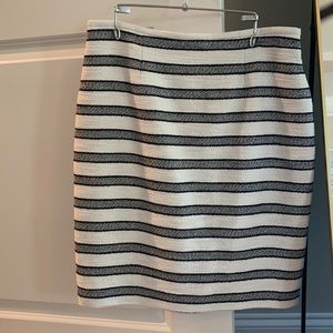 Calvin Klein suits black and white skirt